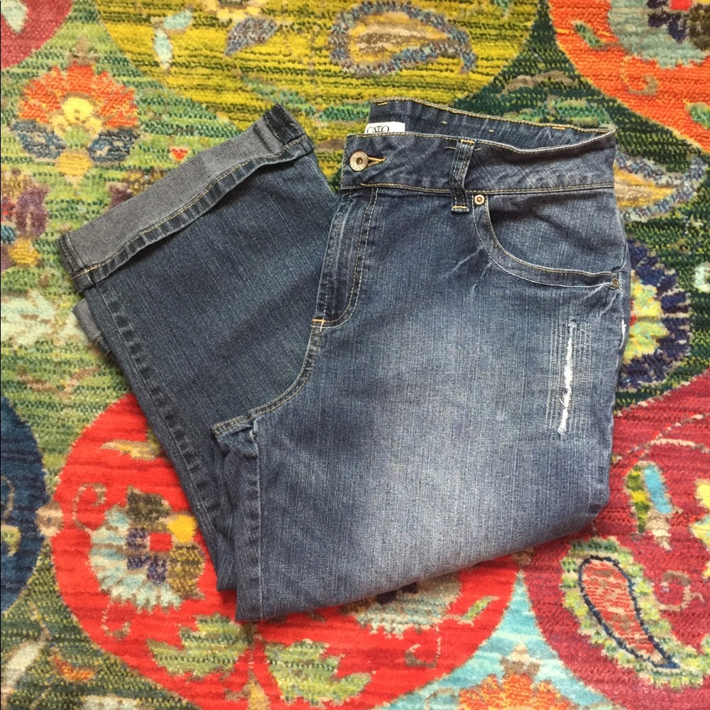 EUC Cato Capri jeans.  Size 16